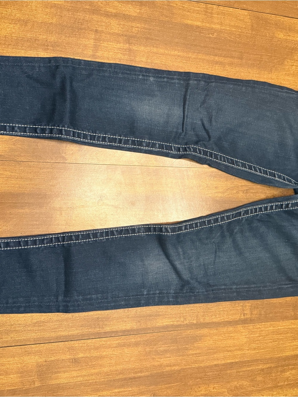 Miss Me Indigo Skinny Jeans with Contrast Stitching